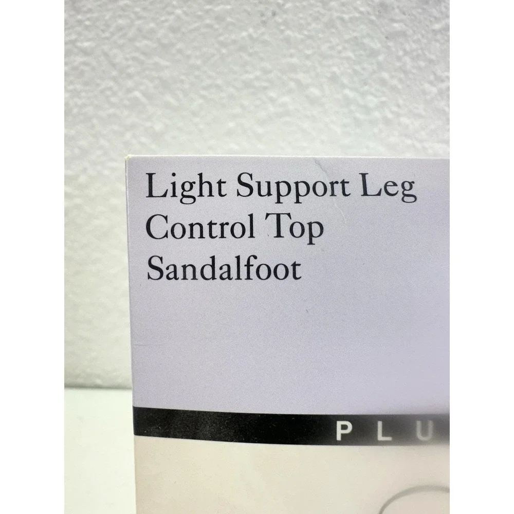Sheer Caress JC Penney Sheer Support Pantyhose Pebble QUEEN TALL Worthington